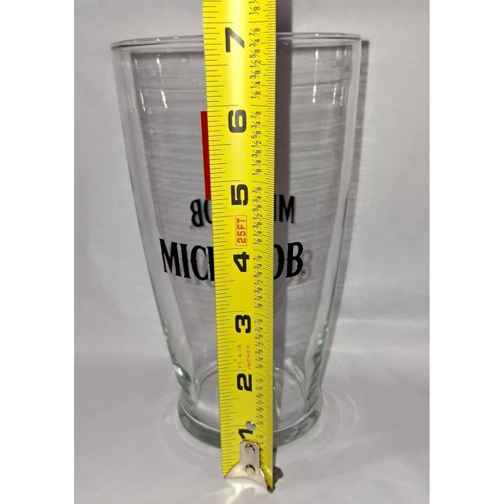 Rare Vintage XL Michelob Beer Glass 30 oz Bar Advertising Logo Anheuser Busch